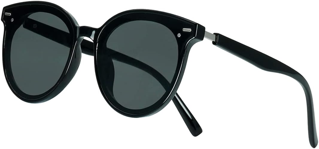 Классические круглые солнцезащитные очки AOSM для женщин и мужчин в стиле ретро-винтаж, солнцезащитные очки для родителей и детей, защита от УФ-излучения UV400, пластиковая оправа, Black
Классические круглые солнцезащитные очки AOSM для женщин и мужчин в стиле ретро-винтаж, солнцезащитные очки для родителей и детей, защита от УФ-излучения UV400, пластиковая оправа, Black