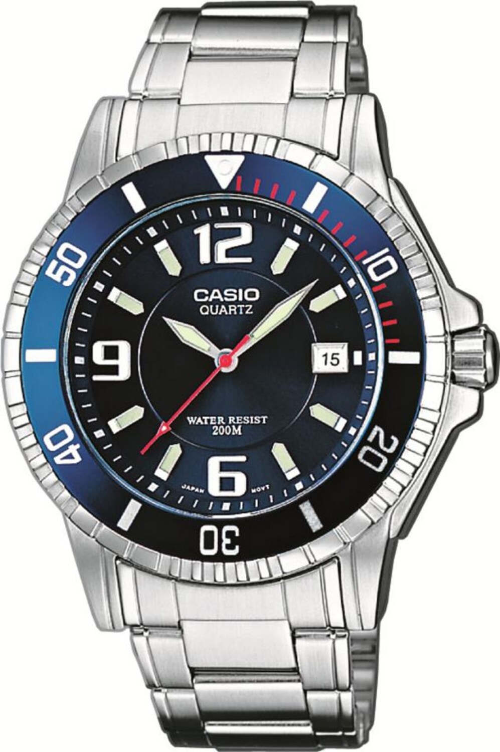 CASIO Серебряные аналоговые часы
CASIO Серебряные аналоговые часы