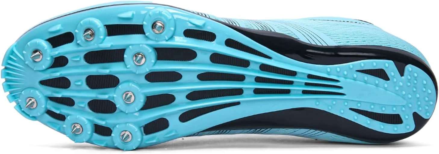 Беговые и легкоатлетические кроссовки для мужчин, женщин и детей, шиповки, кроссовки для трека и прыжков, профессиональные беговые шиповки для девочек и мальчиков Zakey, светло-голубой
Беговые и легкоатлетические кроссовки для мужчин, женщин и детей, шиповки, кроссовки для трека и прыжков, профессиональные беговые шиповки для девочек и мальчиков Zakey, светло-голубой