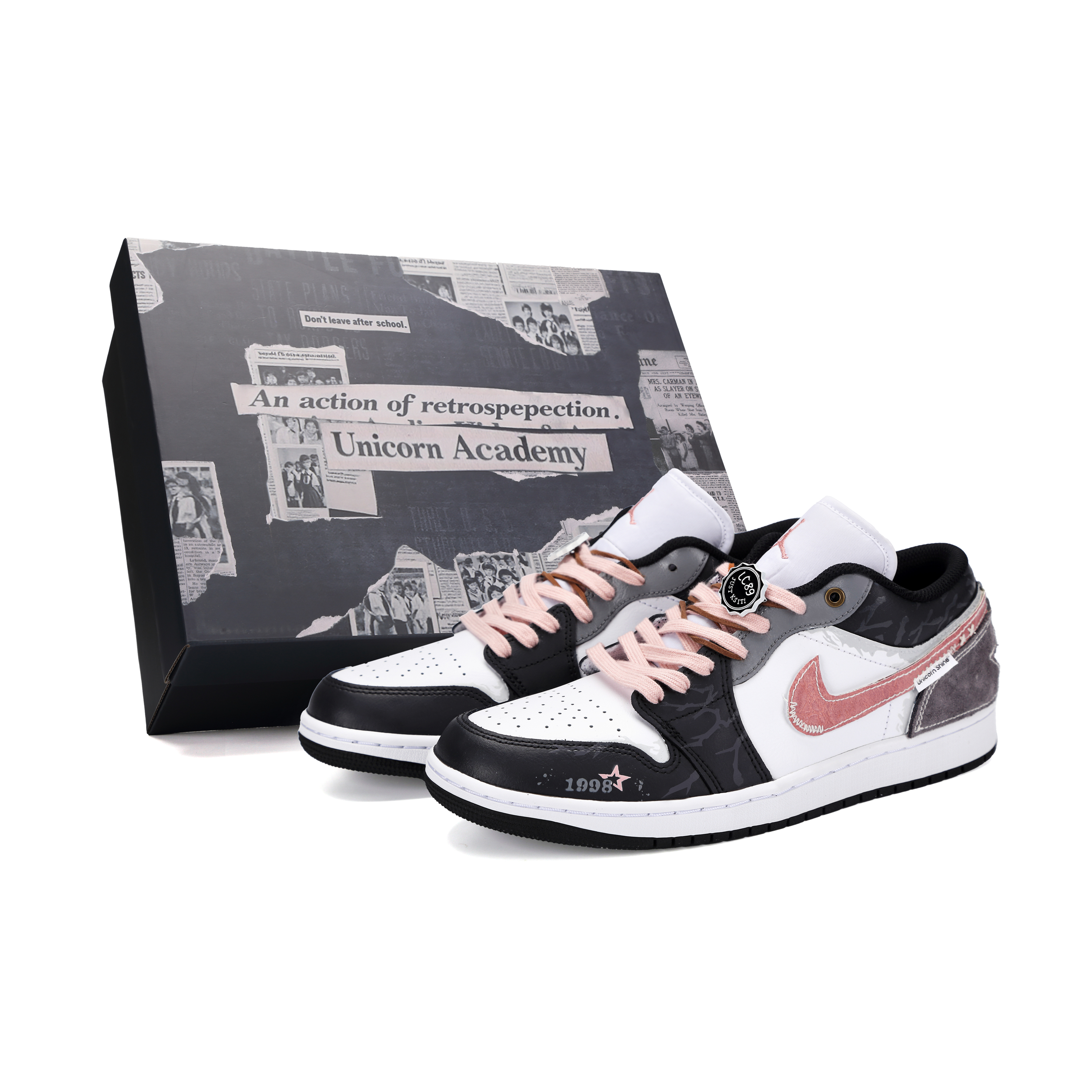 Jordan Баскетбольные кроссовки Air 1 Berlin Nightfall с низким верхом, износостойкие, винтажные, мужские, черно-розовые
Jordan Баскетбольные кроссовки Air 1 Berlin Nightfall с низким верхом, износостойкие, винтажные, мужские, черно-розовые