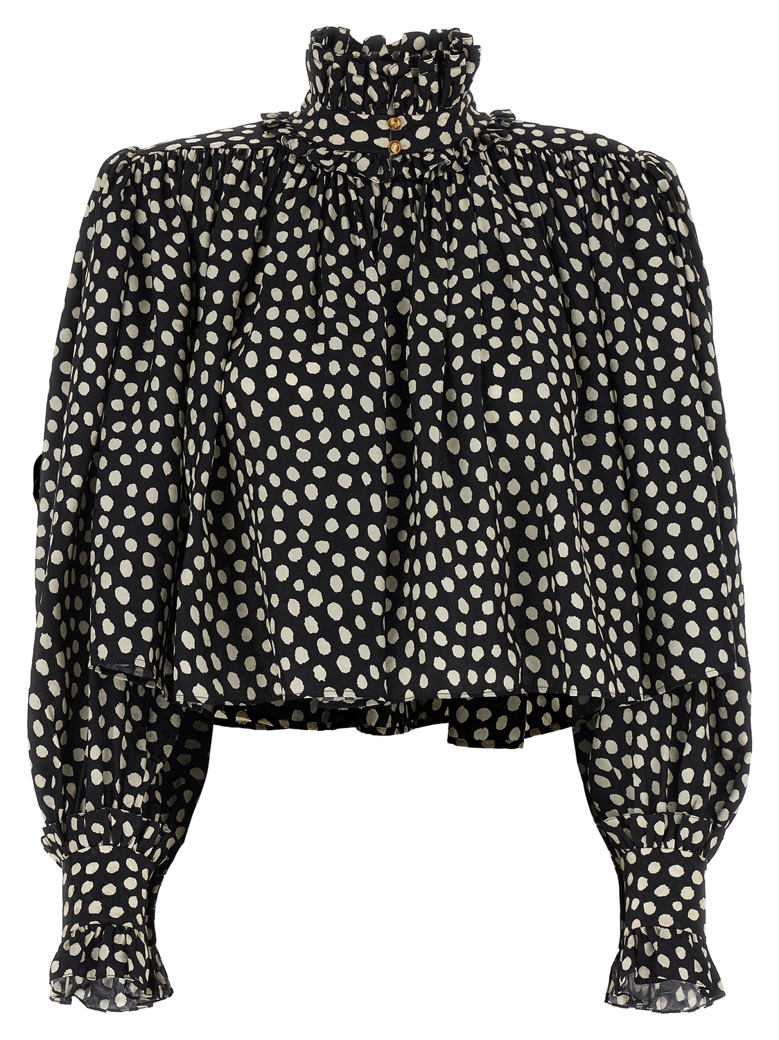 Топ с макси плечами CHLOÉ, черный
Топ с макси плечами CHLOÉ, черный