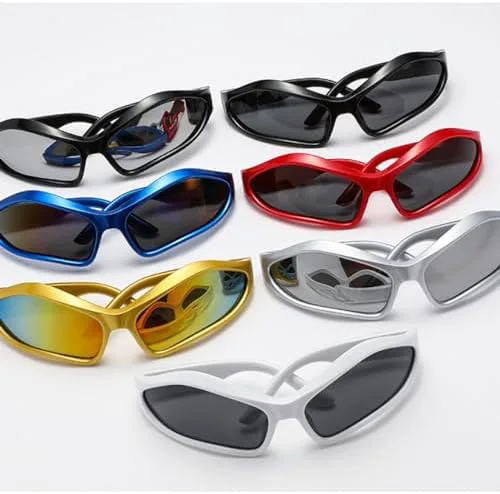 Модные солнцезащитные очки 2026 года в овальной форме с цветовыми блоками, в стиле хип-хоп, вогнутой формы. Модный тренд в очках MTZJH, Yellow Orange Red
Модные солнцезащитные очки 2026 года в овальной форме с цветовыми блоками, в стиле хип-хоп, вогнутой формы. Модный тренд в очках MTZJH, Yellow Orange Red