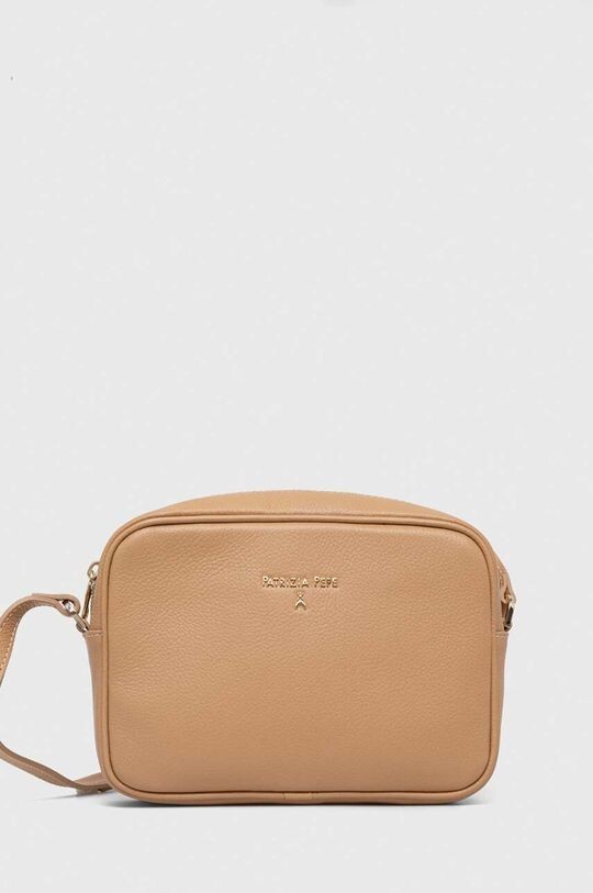 Кожаная сумочка Patrizia Pepe, бежевый
Кожаная сумочка Patrizia Pepe, бежевый