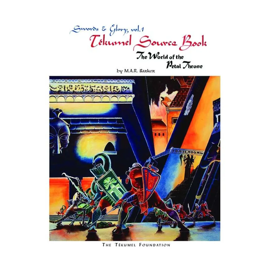 Swords & Glory Vol #1 - Tekumel Source Book (POD, Black & White), Empire of the Petal Throne (The Tekumel Foundation), твердый переплет
Swords & Glory Vol #1 - Tekumel Source Book (POD, Black & White), Empire of the Petal Throne (The Tekumel Foundation), твердый переплет