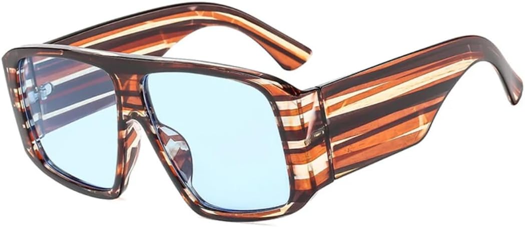 Солнцезащитные очки с защитой UV400 | Прозрачные градиентные широкие дужки в стиле панк | для женщин и мужчин, для занятий спортом на открытом воздухе и вождения DSVIGF, C6-stripe Blue
Солнцезащитные очки с защитой UV400 | Прозрачные градиентные широкие дужки в стиле панк | для женщин и мужчин, для занятий спортом на открытом воздухе и вождения DSVIGF, C6-stripe Blue