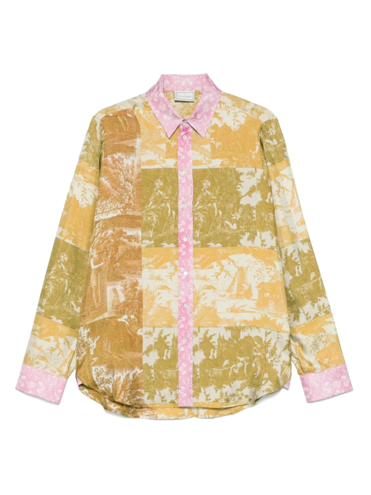 Рубашка с алоэ Pierre-Louis Mascia, желтый
Рубашка с алоэ Pierre-Louis Mascia, желтый