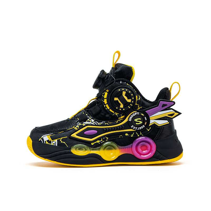 Амортизирующие износостойкие дышащие баскетбольные кроссовки мид-топ для детей черно-желтые детские SNOOPY
Амортизирующие износостойкие дышащие баскетбольные кроссовки мид-топ для детей черно-желтые детские SNOOPY