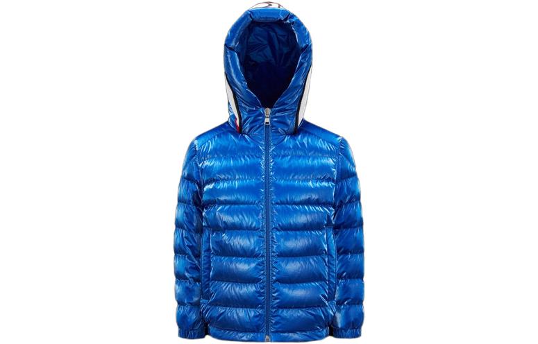 Детская пуховая куртка Moncler, синяя
Детская пуховая куртка Moncler, синяя