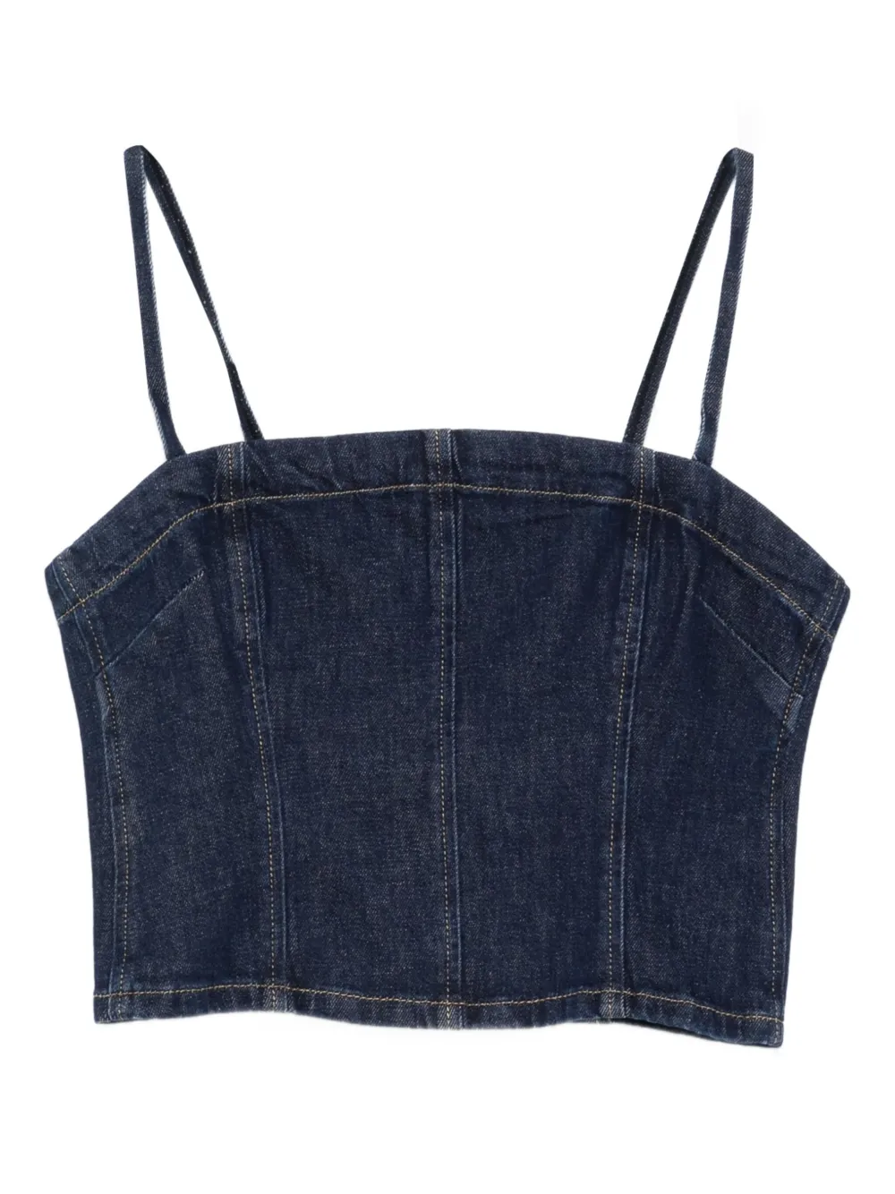 Джинсовая майка на тонких бретельках PINKO, синий
Джинсовая майка на тонких бретельках PINKO, синий