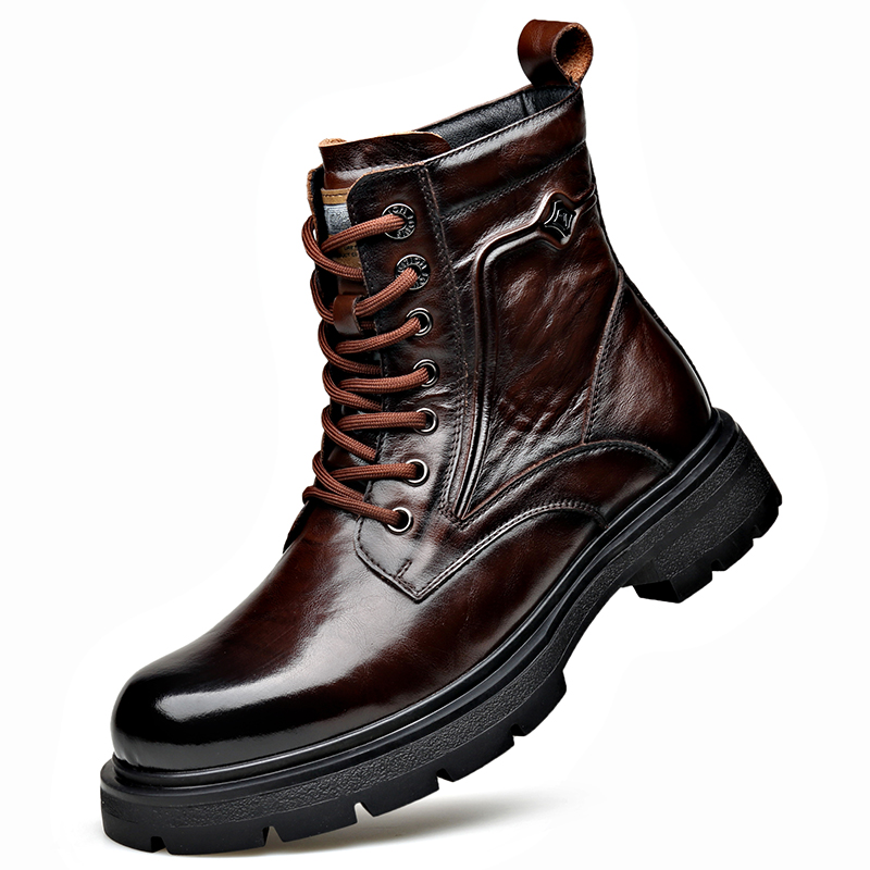 MODENGPAN Короткие ботинки Мартин унисекс с коричневой флисовой подкладкой, цвет Brown Fleece-Lined
MODENGPAN Короткие ботинки Мартин унисекс с коричневой флисовой подкладкой, цвет Brown Fleece-Lined