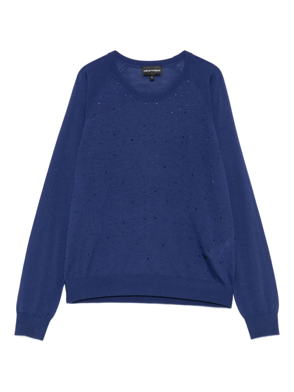 Декорированный свитер из шерсти EMPORIO ARMANI, синий
Декорированный свитер из шерсти EMPORIO ARMANI, синий