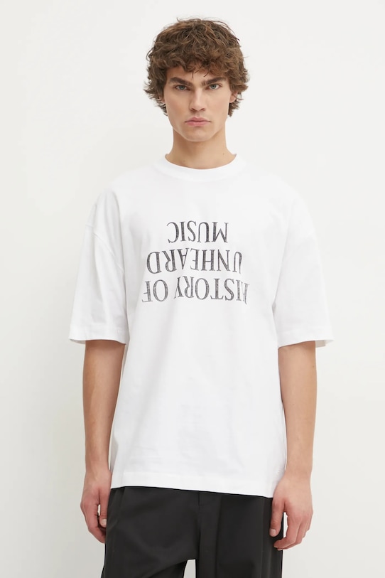 Хлопковая футболка Études Studio, белый
Хлопковая футболка Études Studio, белый