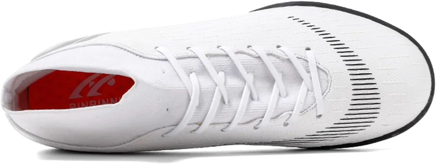 Унисекс футбольные кроссовки легкие, дышащие, противоскользящие и амортизирующие, высокие молодежные для тренировок в помещении и на газоне с твердой подошвой TF/AG JOSKAA, белый
Унисекс футбольные кроссовки легкие, дышащие, противоскользящие и амортизирующие, высокие молодежные для тренировок в помещении и на газоне с твердой подошвой TF/AG JOSKAA, белый