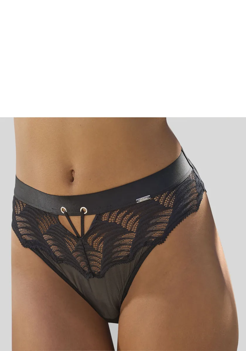 Стринги LASCANA "Марла" из кружева с модной лентой, черный
Стринги LASCANA "Марла" из кружева с модной лентой, черный