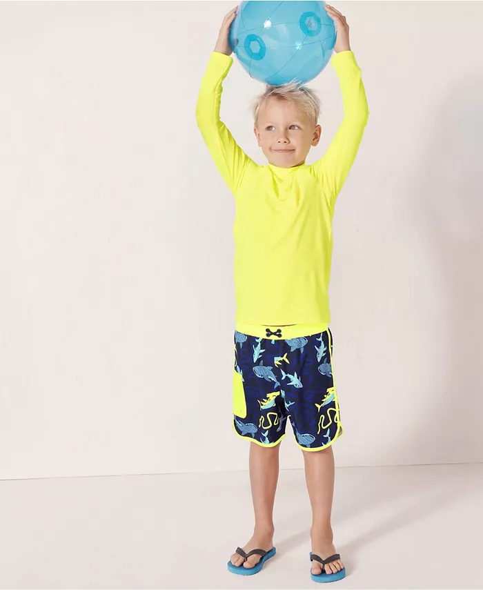 Мальчиковый хлорстойкий лонгслив с воротником-стойкой UPF 50 Lands' End, черный
Мальчиковый хлорстойкий лонгслив с воротником-стойкой UPF 50 Lands' End, черный