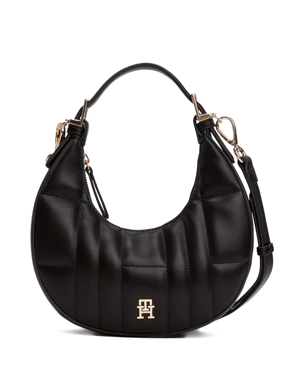 Стеганая сумка Tommy Hilfiger, черный 
Стеганая сумка Tommy Hilfiger, черный