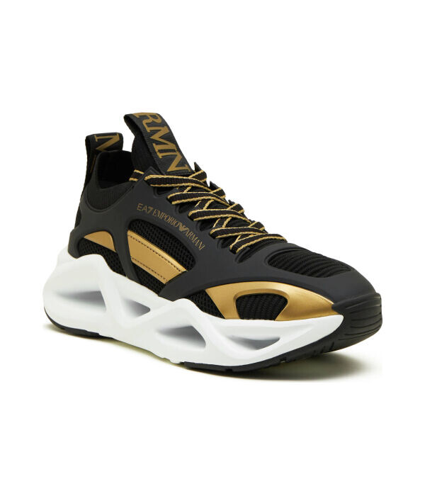 Кроссовки женские Ea7 на подошве с перфорацией, черный
Кроссовки женские Ea7 на подошве с перфорацией, черный
