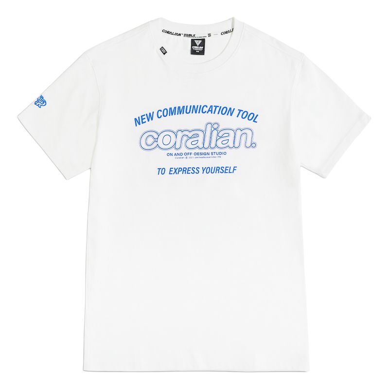 CORALIAN Футболка унисекс белая
CORALIAN Футболка унисекс белая