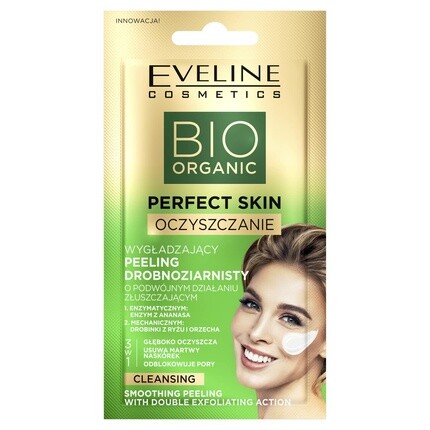 Perfect Skin Сильно разглаживающий мелкозернистый пилинг 8мл, Eveline Cosmetics
Perfect Skin Сильно разглаживающий мелкозернистый пилинг 8мл, Eveline Cosmetics