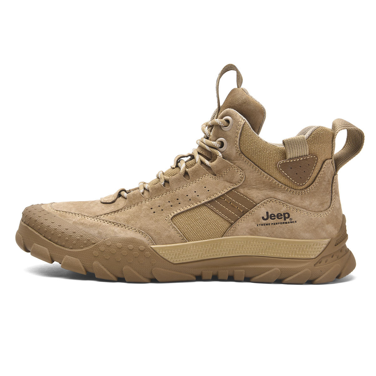 Jeep Мужские высокие кроссовки для активного отдыха цвета хаки, цвет Khaki 
Jeep Мужские высокие кроссовки для активного отдыха цвета хаки, цвет Khaki