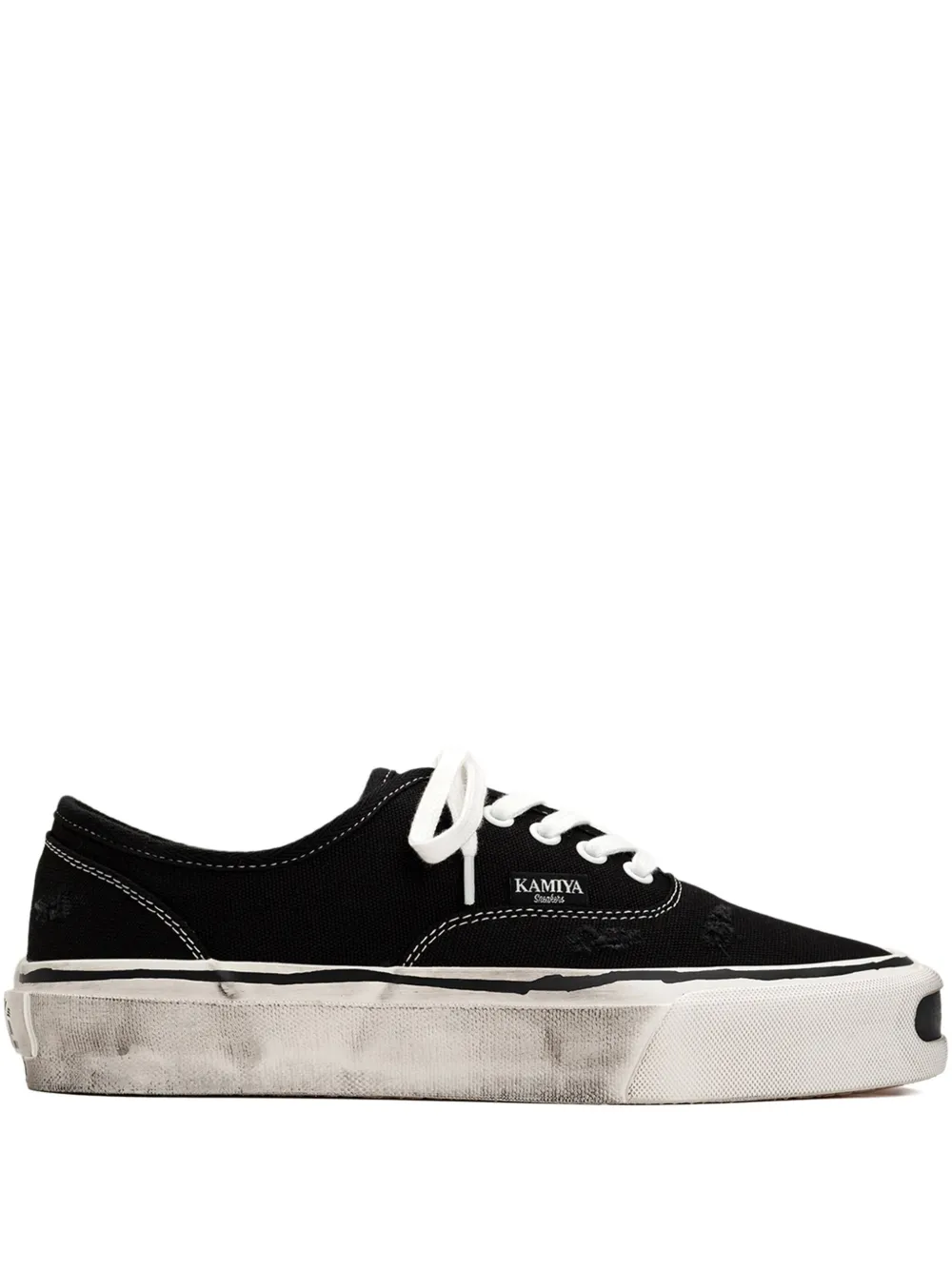Кеды Herc с эффектом потертости KAMIYA, черный
Кеды Herc с эффектом потертости KAMIYA, черный