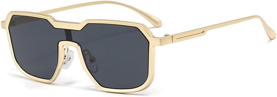 Ретро-солнцезащитные очки в металлической оправе для мужчин, модные панк-очки для женщин, трендовые солнцезащитные очки с градиентным переходом цвета TYUVIVO, Golden Gray
Ретро-солнцезащитные очки в металлической оправе для мужчин, модные панк-очки для женщин, трендовые солнцезащитные очки с градиентным переходом цвета TYUVIVO, Golden Gray