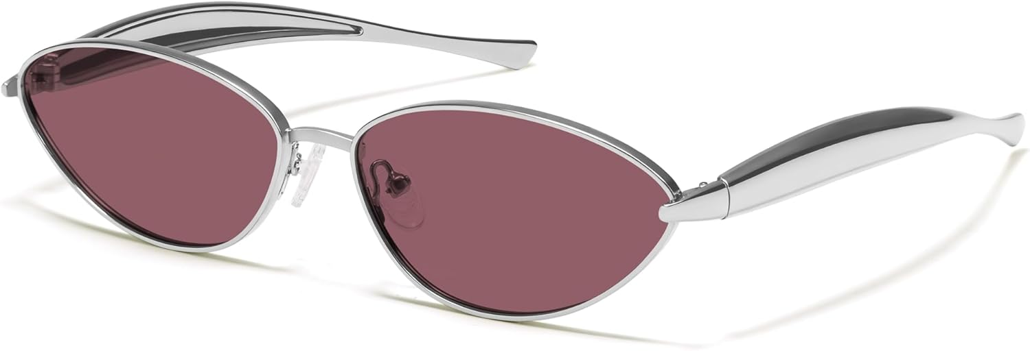 Солнцезащитные очки VANLINKER в стиле ретро, модные, овальные, для женщин и мужчин, модель 2026, «кошачий глаз», золотистая оправа, для маленького лица, VL9893, Silver Frame Burgundy Lens
Солнцезащитные очки VANLINKER в стиле ретро, модные, овальные, для женщин и мужчин, модель 2026, «кошачий глаз», золотистая оправа, для маленького лица, VL9893, Silver Frame Burgundy Lens