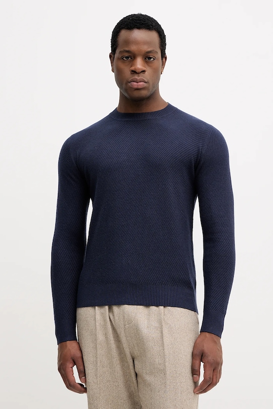 Свитер из смесовой шерсти Sisley, темно-синий
Свитер из смесовой шерсти Sisley, темно-синий