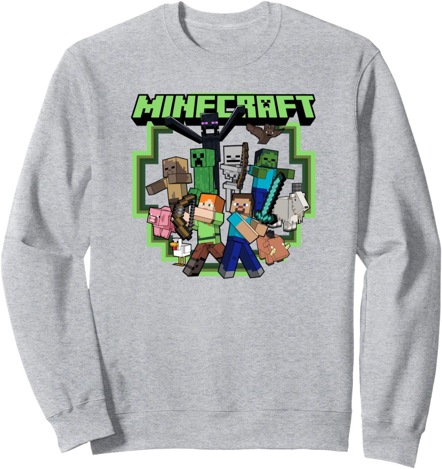 Толстовка с логотипом Minecraft Group Burst, серая, Серый, Толстовка с логотипом Minecraft Group Burst, серая
Толстовка с логотипом Minecraft Group Burst, серая, Серый, Толстовка с логотипом Minecraft Group Burst, серая