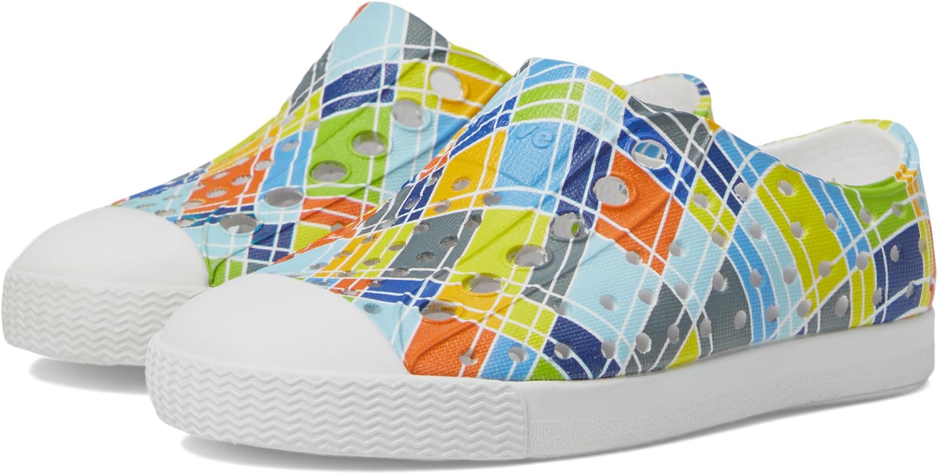 Кроссовки Native Shoes Kids Jefferson Sugarlite Print, Shell White/Shell White/Snap LaFlame Grid
Кроссовки Native Shoes Kids Jefferson Sugarlite Print, Shell White/Shell White/Snap LaFlame Grid