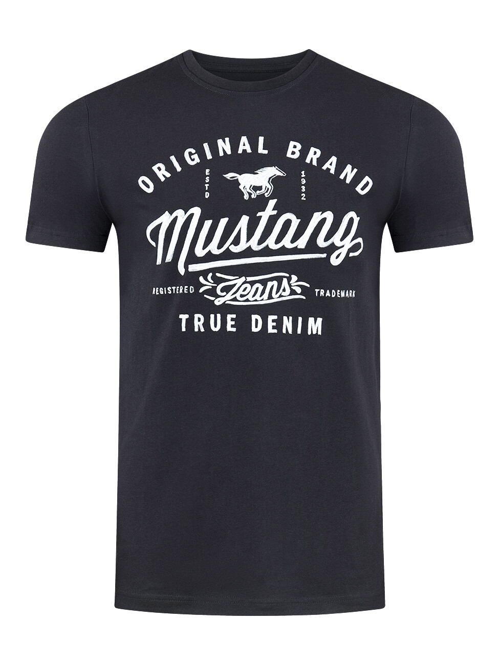 Футболка Mustang Basic Print, черный
Футболка Mustang Basic Print, черный