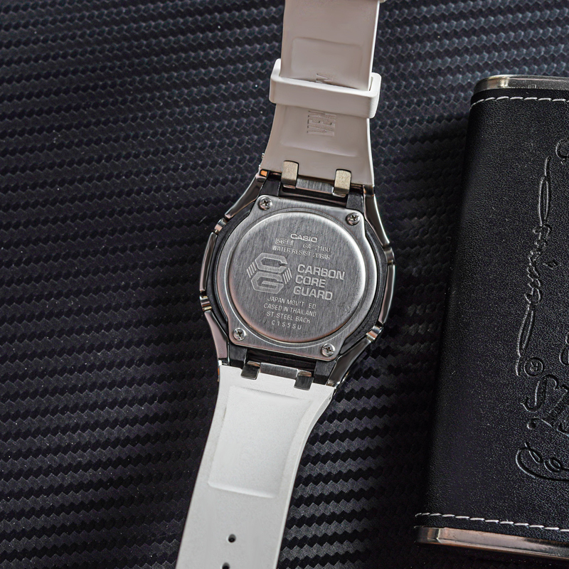 Часы Casio G-Shock Analog-Digital 2100 Series, арт. GA-2100-1A, белый/серебристый/стразы
Часы Casio G-Shock Analog-Digital 2100 Series, арт. GA-2100-1A, белый/серебристый/стразы