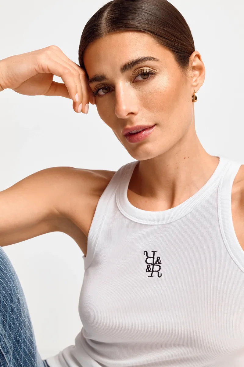 Майка Rich & Royal в рубчик, белый
Майка Rich & Royal в рубчик, белый