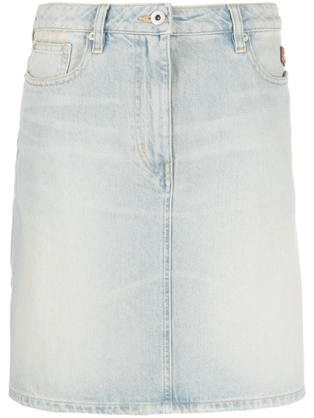 Джинсовая юбка с цветочной вышивкой KENZO, синий
Джинсовая юбка с цветочной вышивкой KENZO, синий