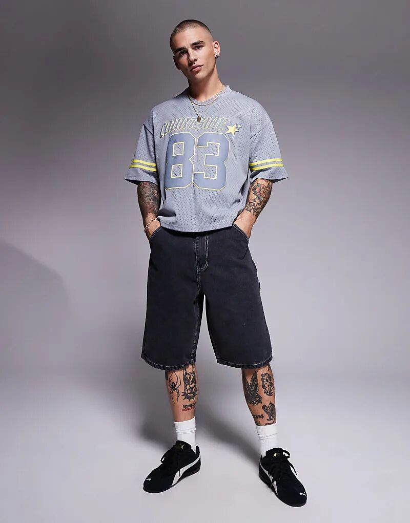 Джинсовые шорты Courtside Carpenter с вышивкой на заднем кармане, цвет: черный, выбеленный
Джинсовые шорты Courtside Carpenter с вышивкой на заднем кармане, цвет: черный, выбеленный