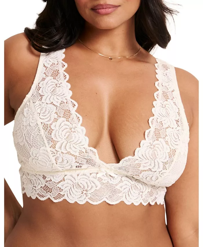 Женский бюстгальтер-бралетт Livi Plus-Size без подкладки Adore Me, белый
Женский бюстгальтер-бралетт Livi Plus-Size без подкладки Adore Me, белый