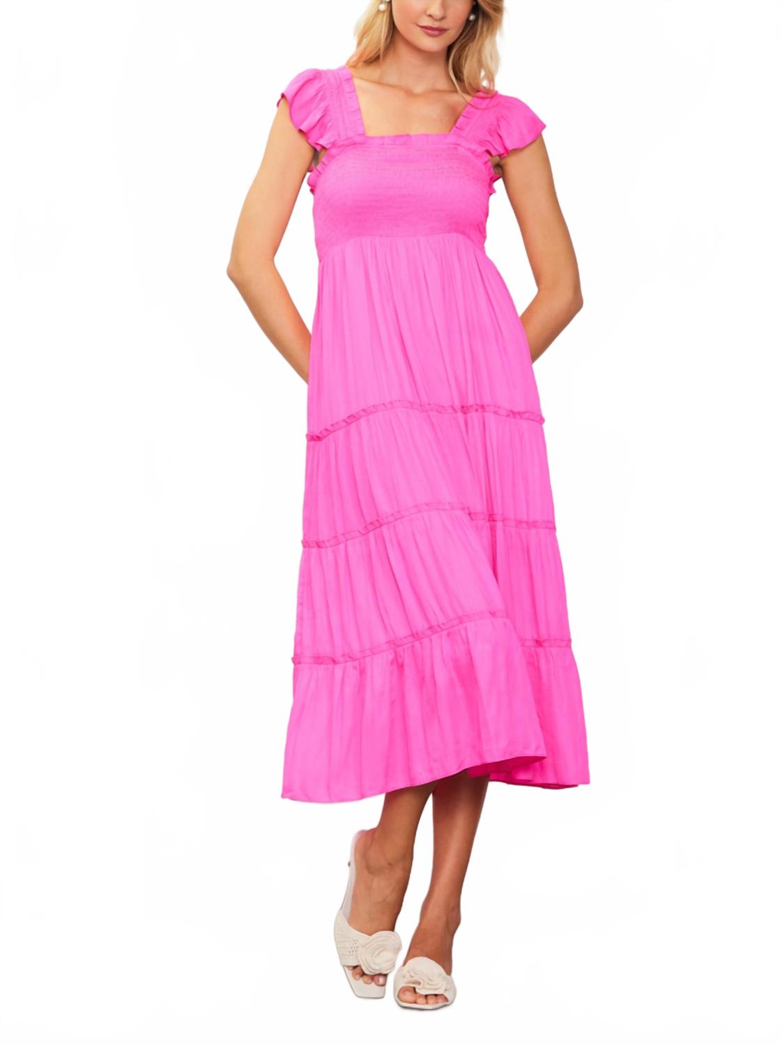 Кэролайн плиссированное миди-платье в вишневом цвете SKIES ARE BLUE, Cerise
Кэролайн плиссированное миди-платье в вишневом цвете SKIES ARE BLUE, Cerise