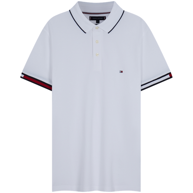 Поло с вышитым логотипом Tommy Hilfiger, белый
Поло с вышитым логотипом Tommy Hilfiger, белый