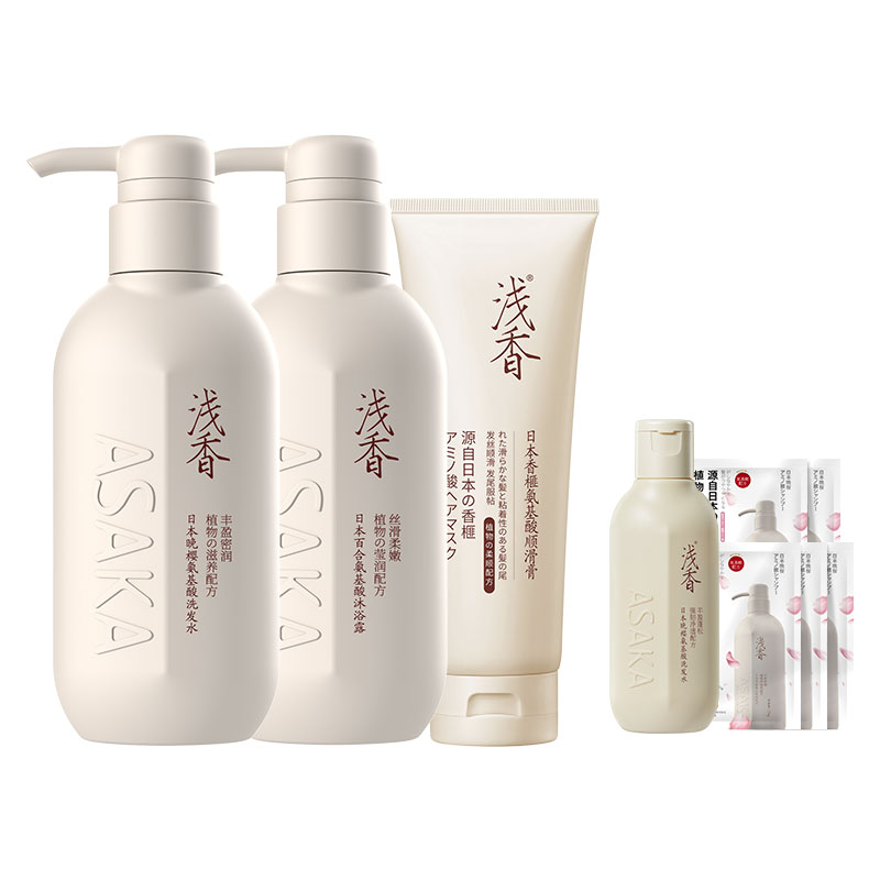 Набор шампуня и кондиционера unisex ASAKA
Набор шампуня и кондиционера unisex ASAKA