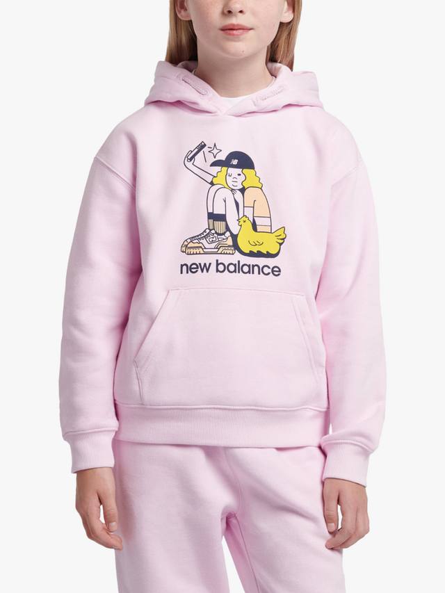Детская худи для селфи New Balance, Light Raspberry
Детская худи для селфи New Balance, Light Raspberry