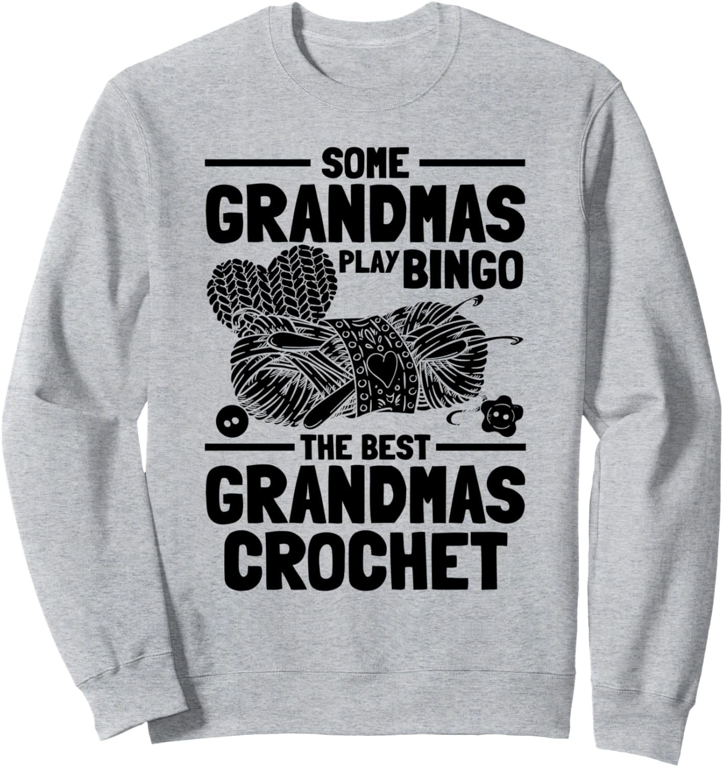 Толстовка, Бабушка играет в бинго, используя лучшую вязаную бабушкину толстовку Crocheting Crochet Grandpa, серый
Толстовка, Бабушка играет в бинго, используя лучшую вязаную бабушкину толстовку Crocheting Crochet Grandpa, серый