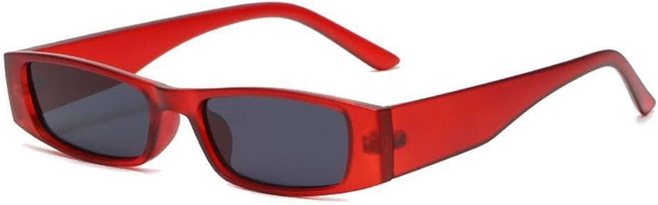 Солнцезащитные очки в ретро-стиле, маленькие прямоугольные солнцезащитные очки, винтажные узкие солнцезащитные очки, модные очки с защитой от УФ-излучения UV400 HVTVTLA, Matte Red
Солнцезащитные очки в ретро-стиле, маленькие прямоугольные солнцезащитные очки, винтажные узкие солнцезащитные очки, модные очки с защитой от УФ-излучения UV400 HVTVTLA, Matte Red