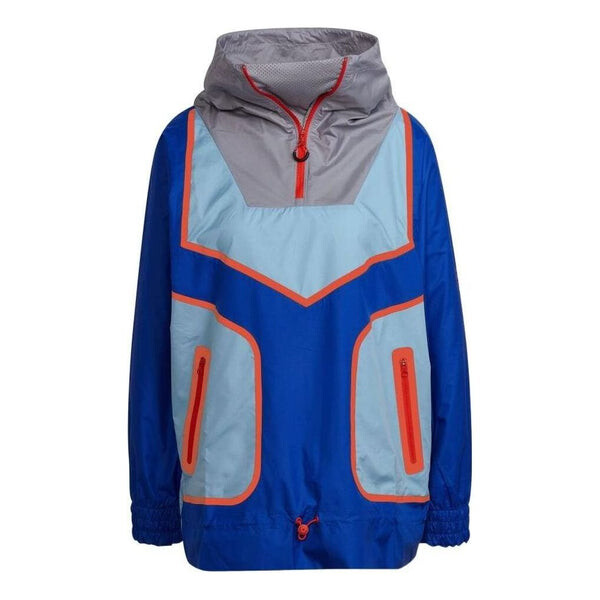 Куртка от stella mccartney wind.rdy свободная тренировочная куртка с застежкой-молнией на половину длины Adidas, синий
Куртка от stella mccartney wind.rdy свободная тренировочная куртка с застежкой-молнией на половину длины Adidas, синий