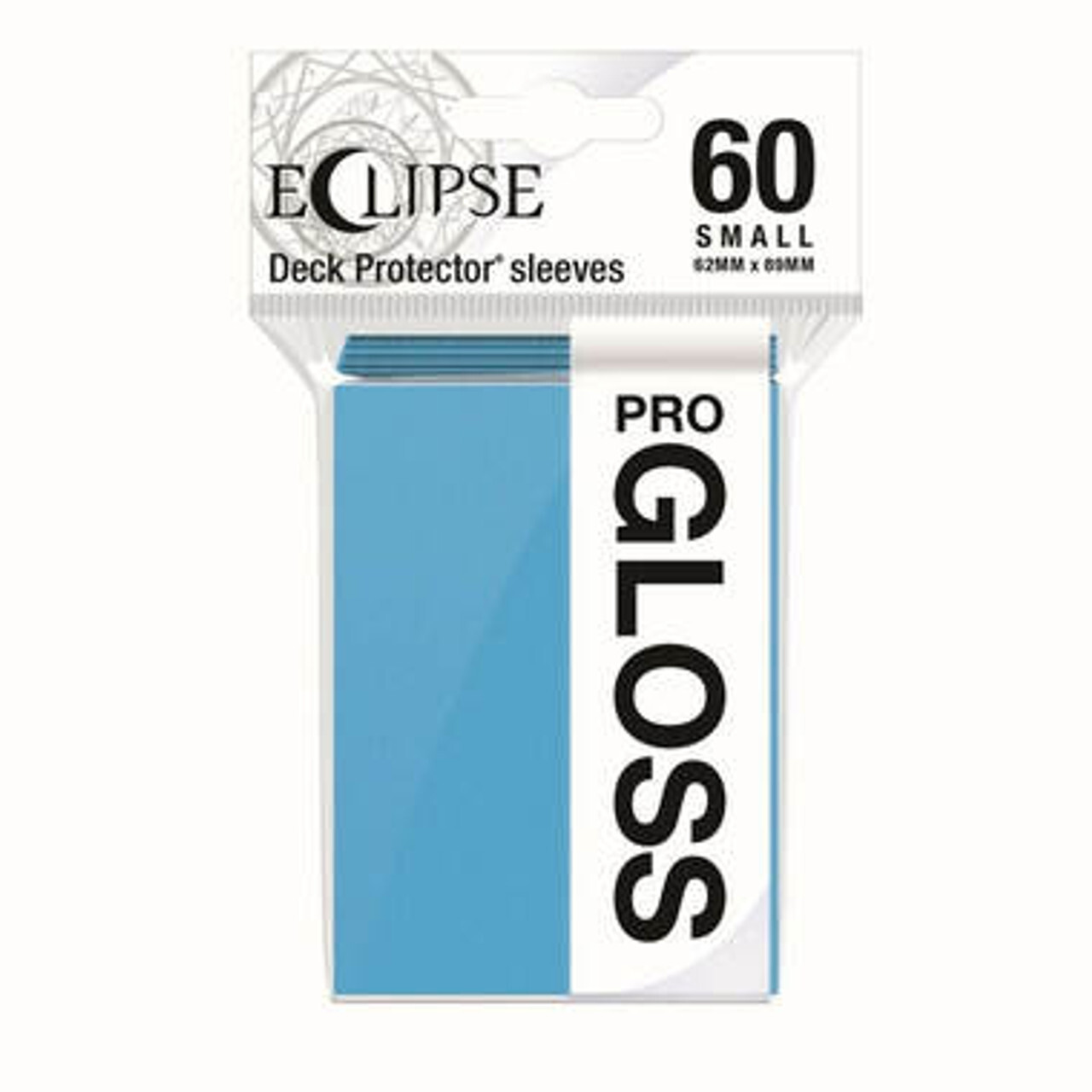 Аксессуары Ultra Pro Sleeves: Sky Blue - Eclipse Gloss, Small (60ct)
Аксессуары Ultra Pro Sleeves: Sky Blue - Eclipse Gloss, Small (60ct)
