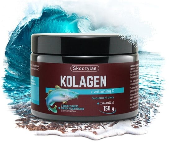 Skoczylas, Коллаген из дикой атлантической трески 150 г
Skoczylas, Коллаген из дикой атлантической трески 150 г