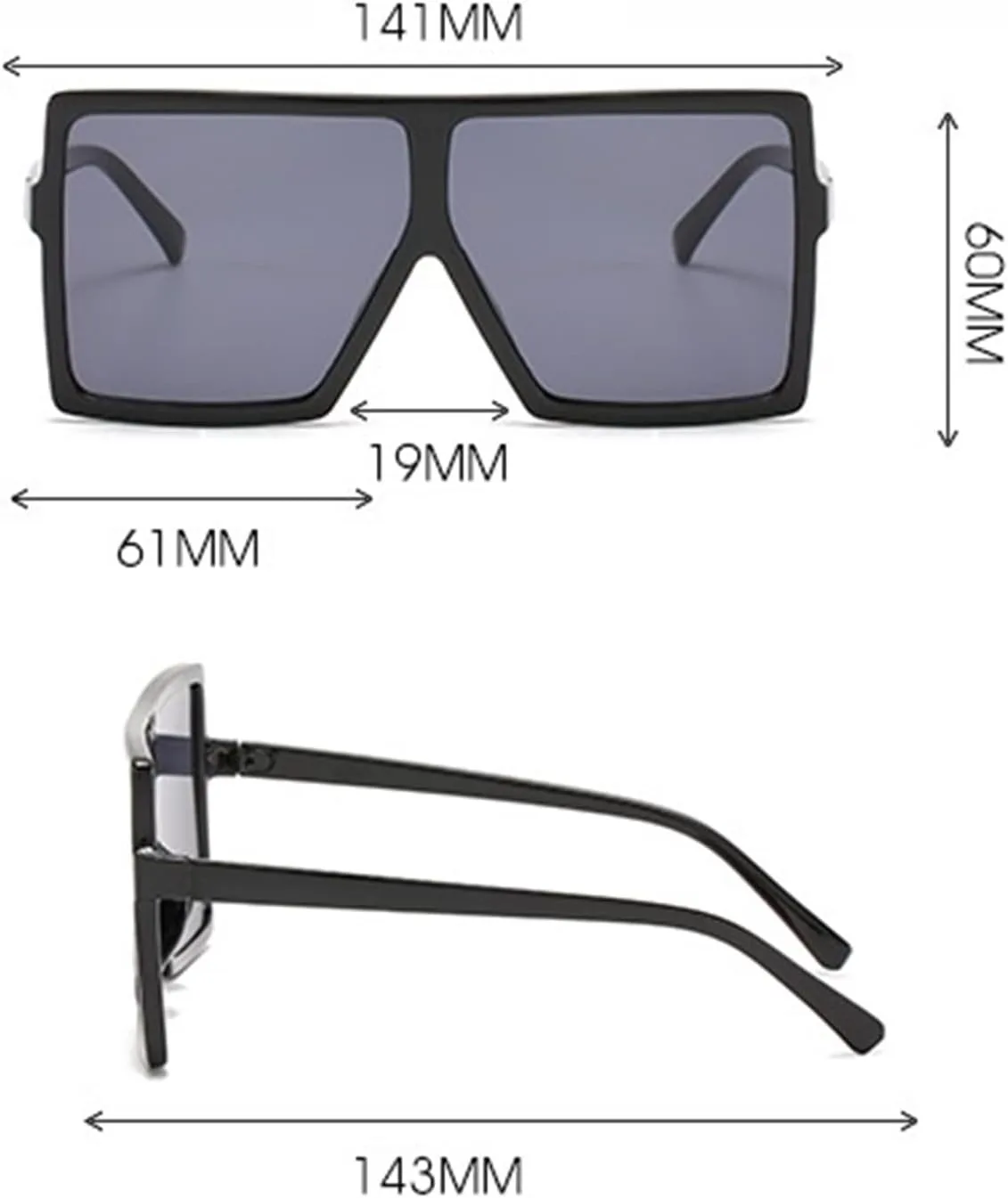 Солнцезащитные очки XINXIN в квадратной оправе большого размера для мужчин и женщин, для отдыха на природе, пляжа и активного отдыха (Цвет: F, Размер: Средний), F
Солнцезащитные очки XINXIN в квадратной оправе большого размера для мужчин и женщин, для отдыха на природе, пляжа и активного отдыха (Цвет: F, Размер: Средний), F