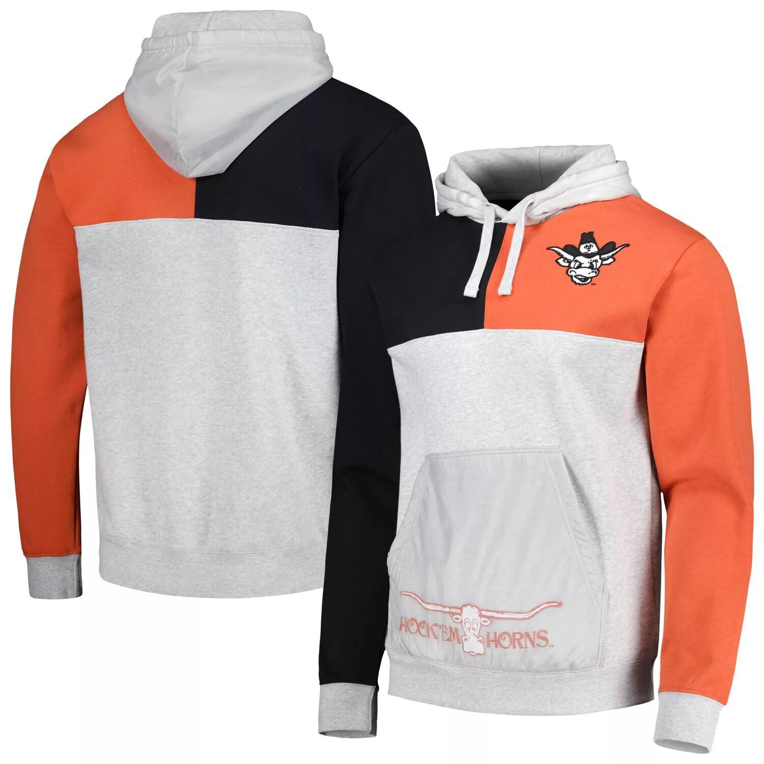 Мужской пуловер с капюшоном Mitchell & Ness Heather Grey Texas Longhorns Tie Breaker
Мужской пуловер с капюшоном Mitchell & Ness Heather Grey Texas Longhorns Tie Breaker