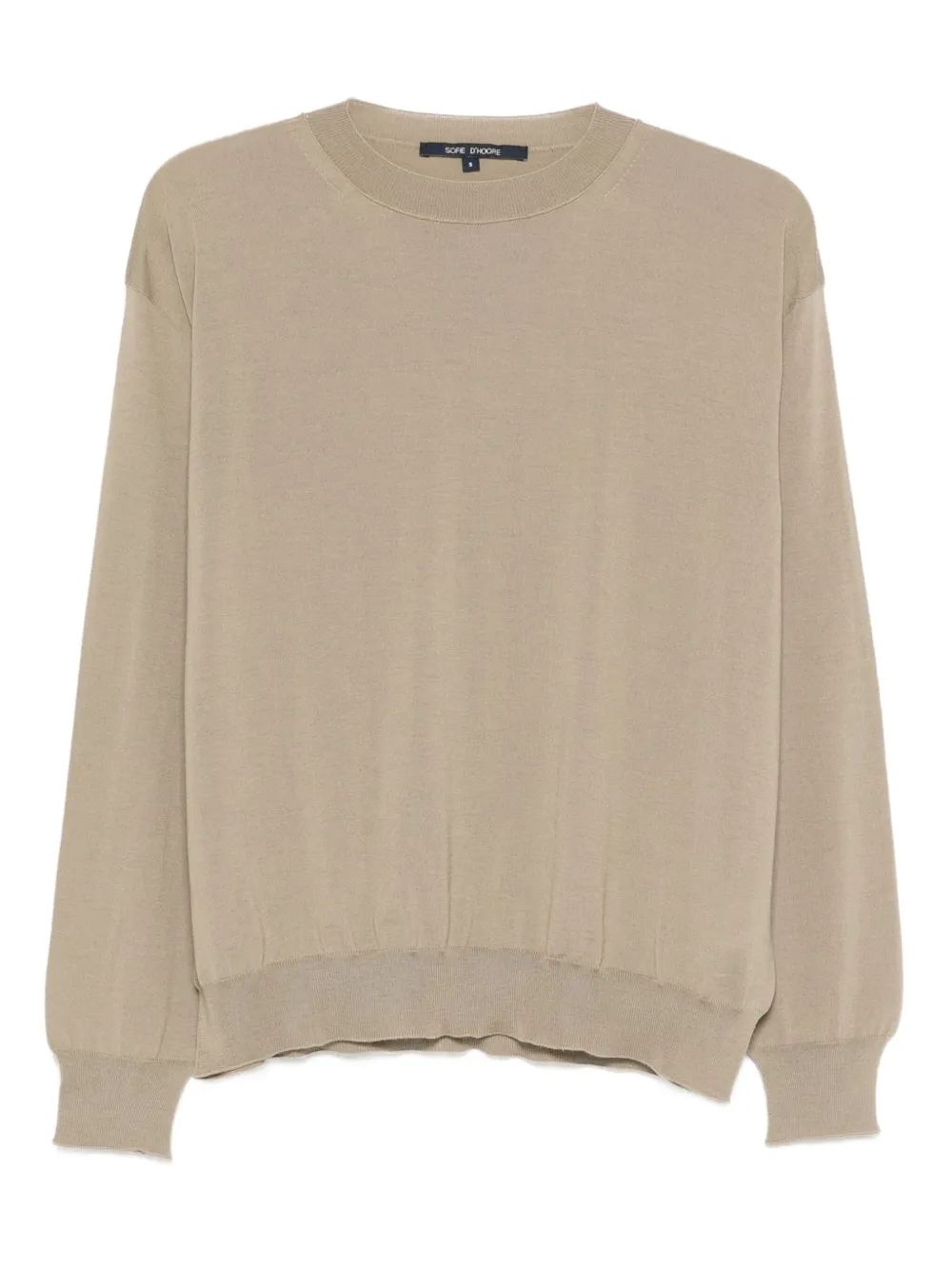 Свитер с круглым вырезом Sofie D'hoore, нейтральный
Свитер с круглым вырезом Sofie D'hoore, нейтральный