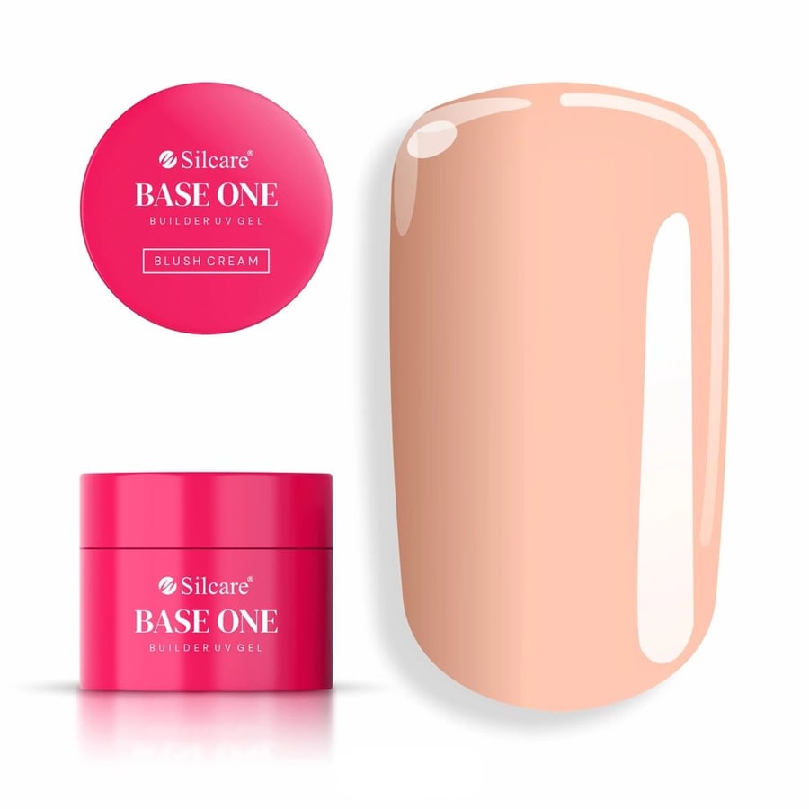 Gel Base One Blush Cream 50 г Самовыравнивающийся гель для наращивания ногтей Silcare
Gel Base One Blush Cream 50 г Самовыравнивающийся гель для наращивания ногтей Silcare