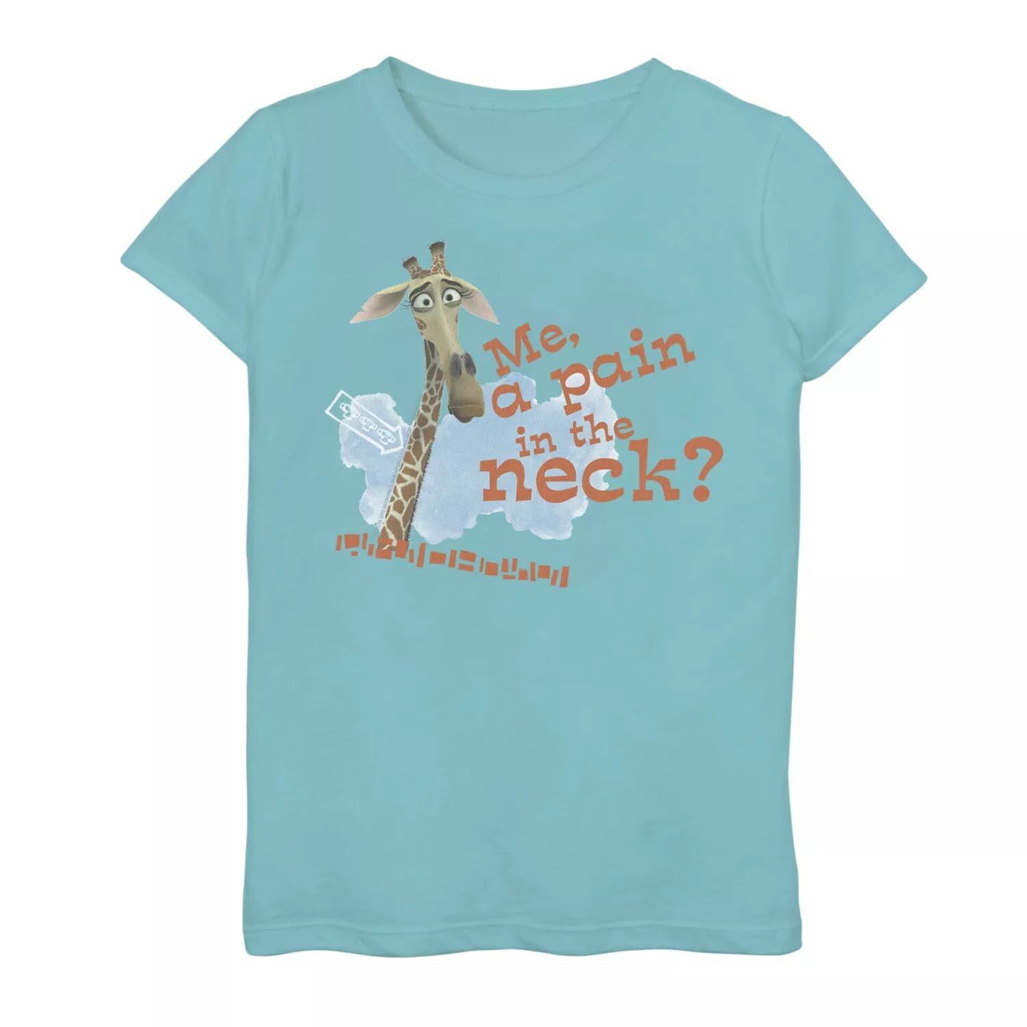 Футболка с текстовым плакатом «Боль в шее» для девочек 7–16 лет «Мадагаскар Мелман» Licensed Character
Футболка с текстовым плакатом «Боль в шее» для девочек 7–16 лет «Мадагаскар Мелман» Licensed Character